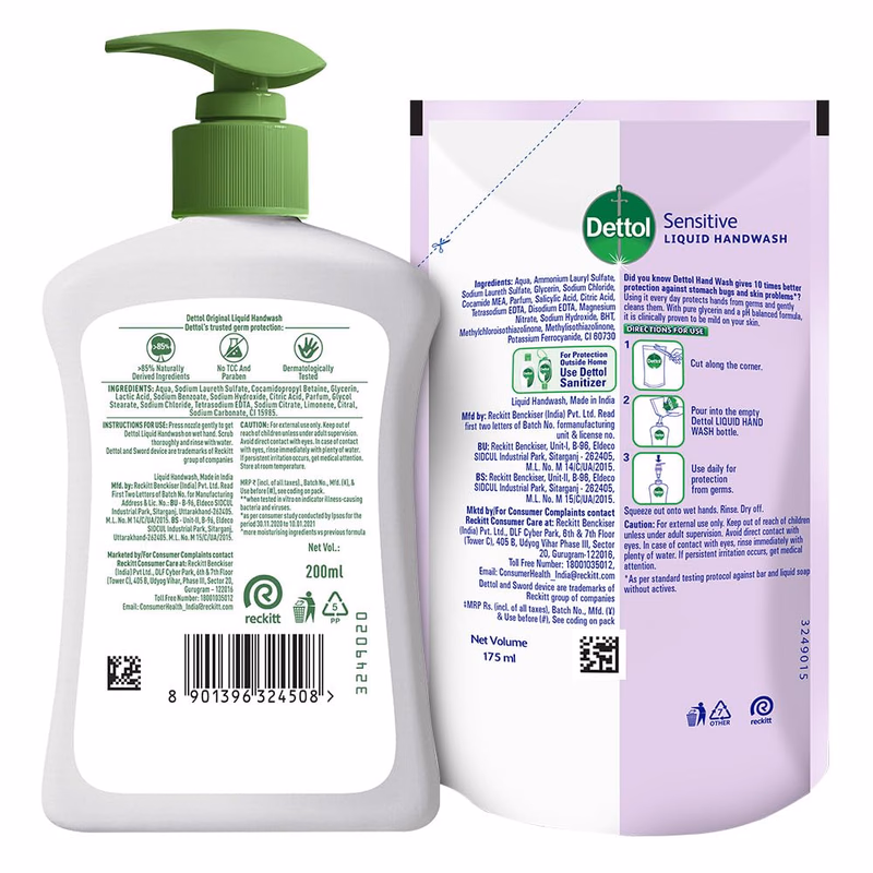 Dettol - Original Germ Protection - with Free Liquid Handwash