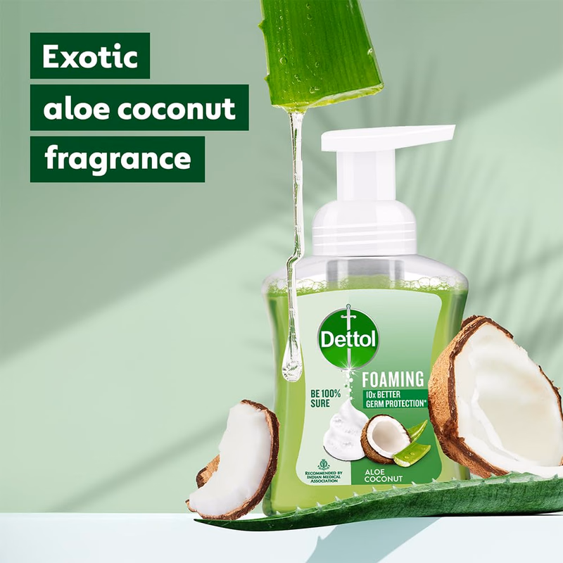 Dettol - Aloe Coconut - Foaming Handwash Pump