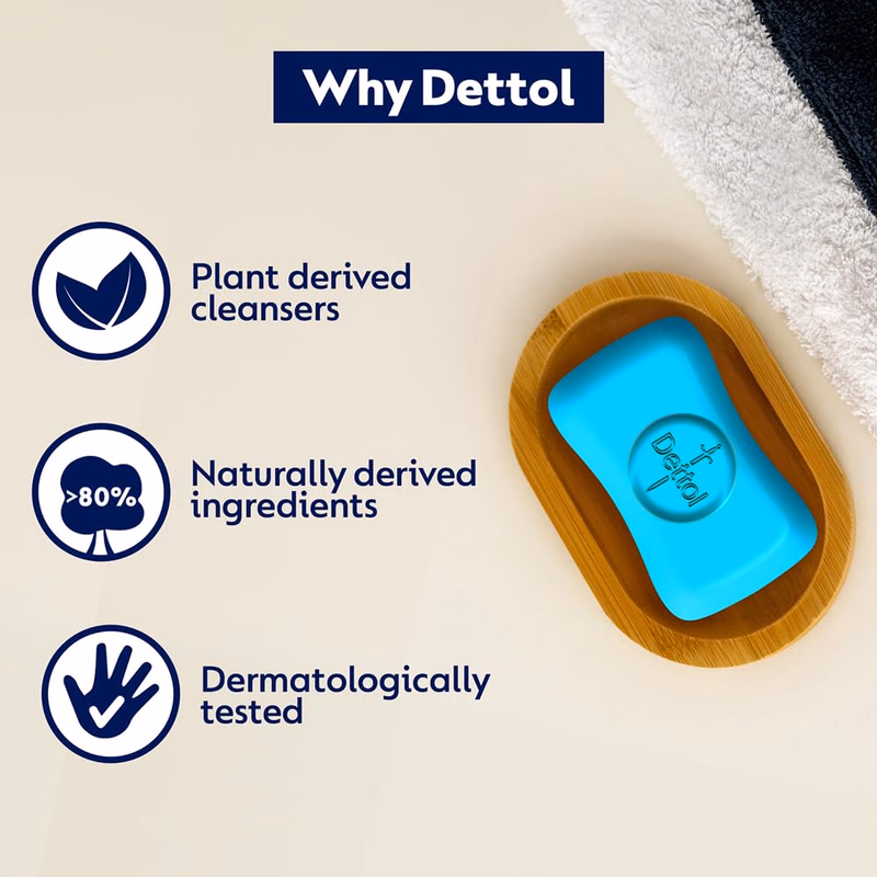 Dettol - Cologne Fresh - Bathing Soap Bar