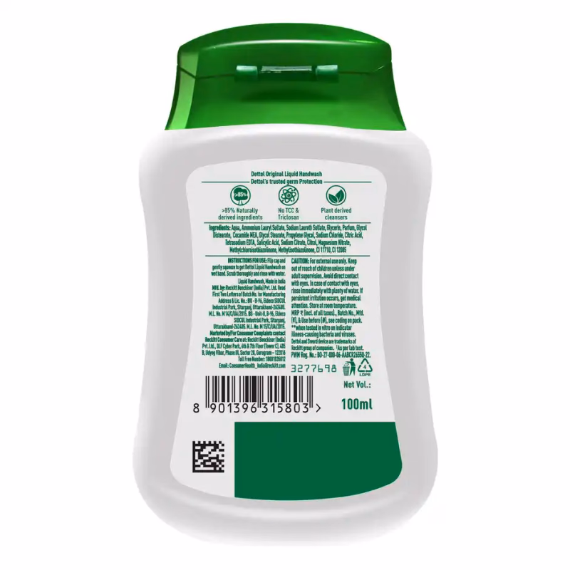 Dettol  - Germ Protection - Squezy Original - Hand Wash