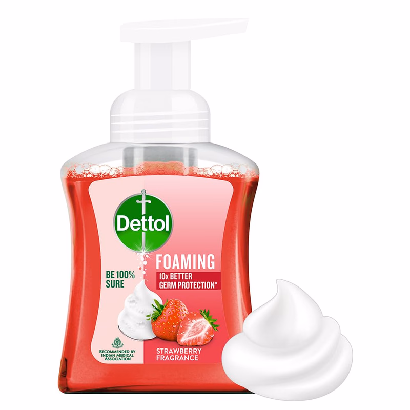 Dettol - Strawberry Fragrance - Foaming Handwash Pump