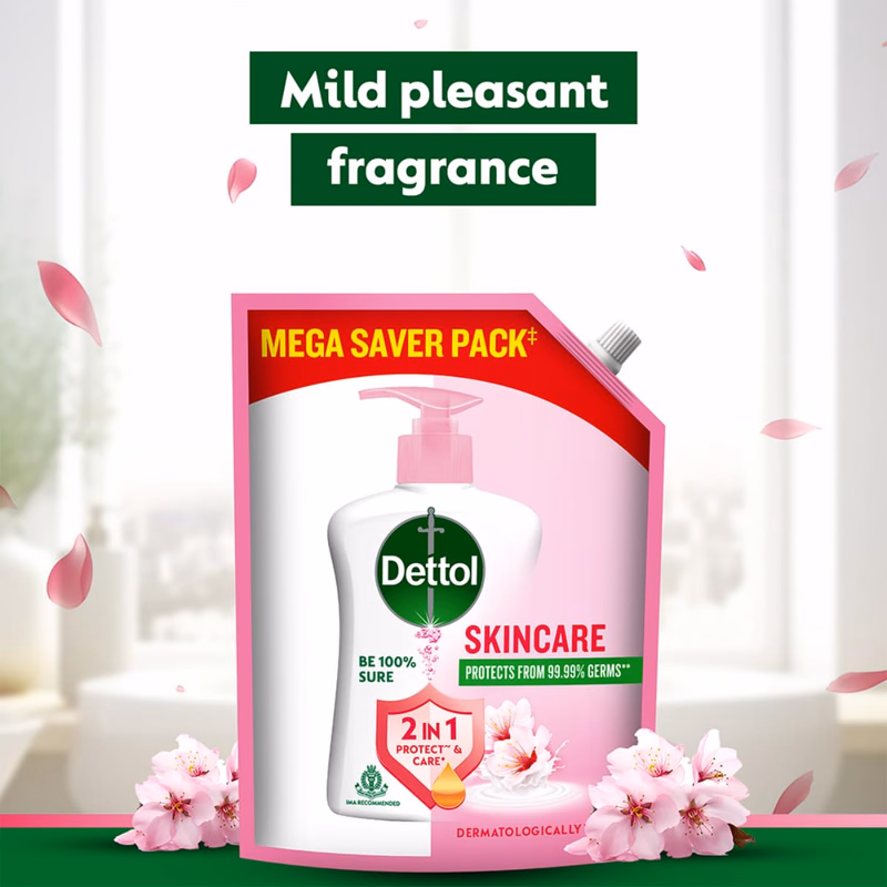 Dettol - Skincare - Liquid Handwash Refill - Hand Wash