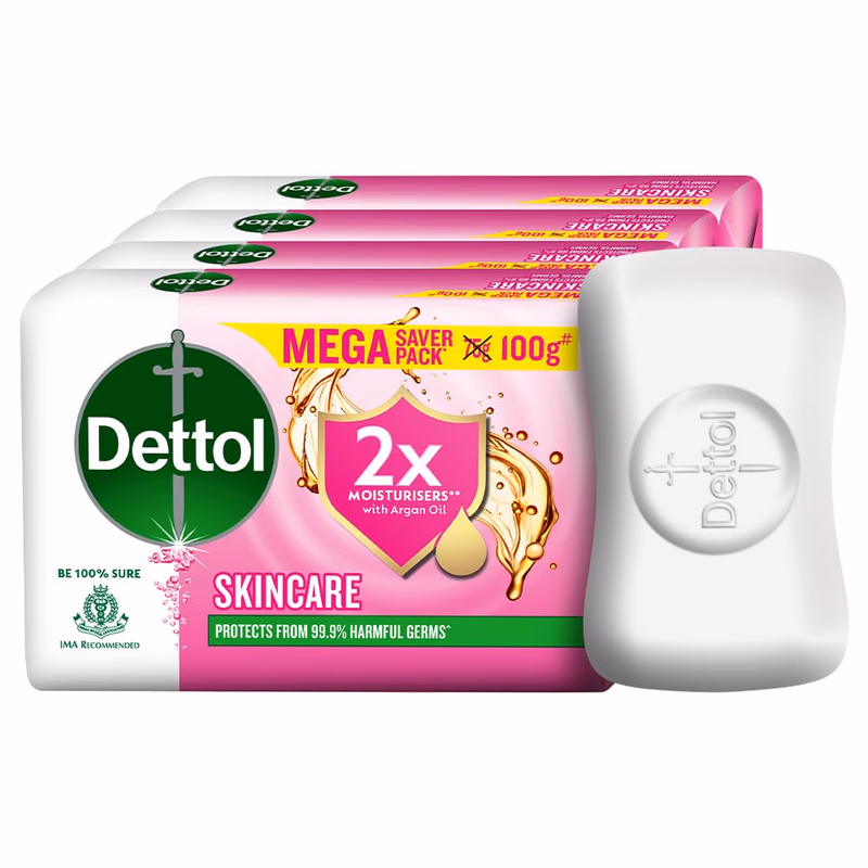 Dettol - Skincare - Moisturizing Beauty Bathing Soap Bar-with Argan Oil