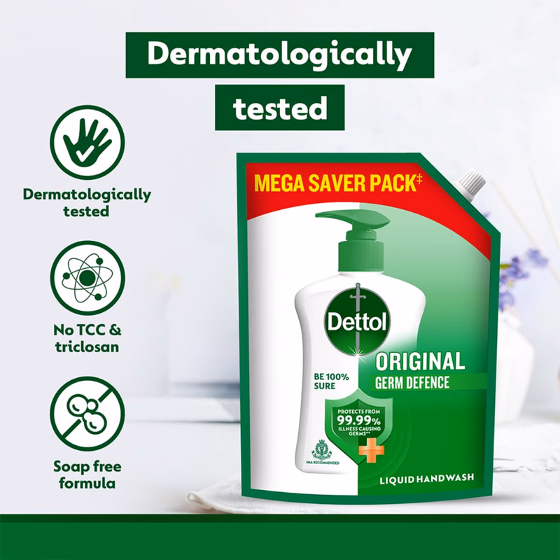 Dettol - Original - Liquid Handwash Refill - Hand Wash