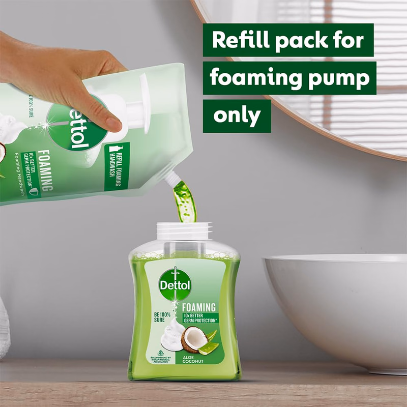Dettol - Aloe Coconut - Foaming Handwash Pump