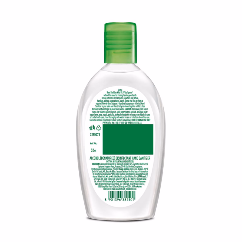 Dettol - Original - Germ Protection - Alcohol based Hand Sanitizer