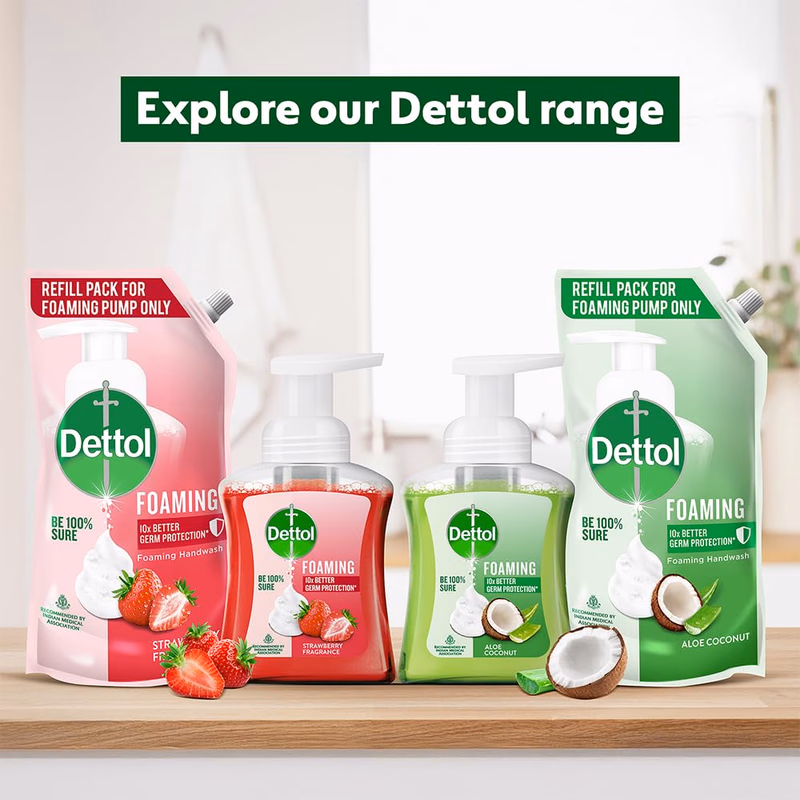 Dettol - Aloe Coconut - Foaming Handwash Pump