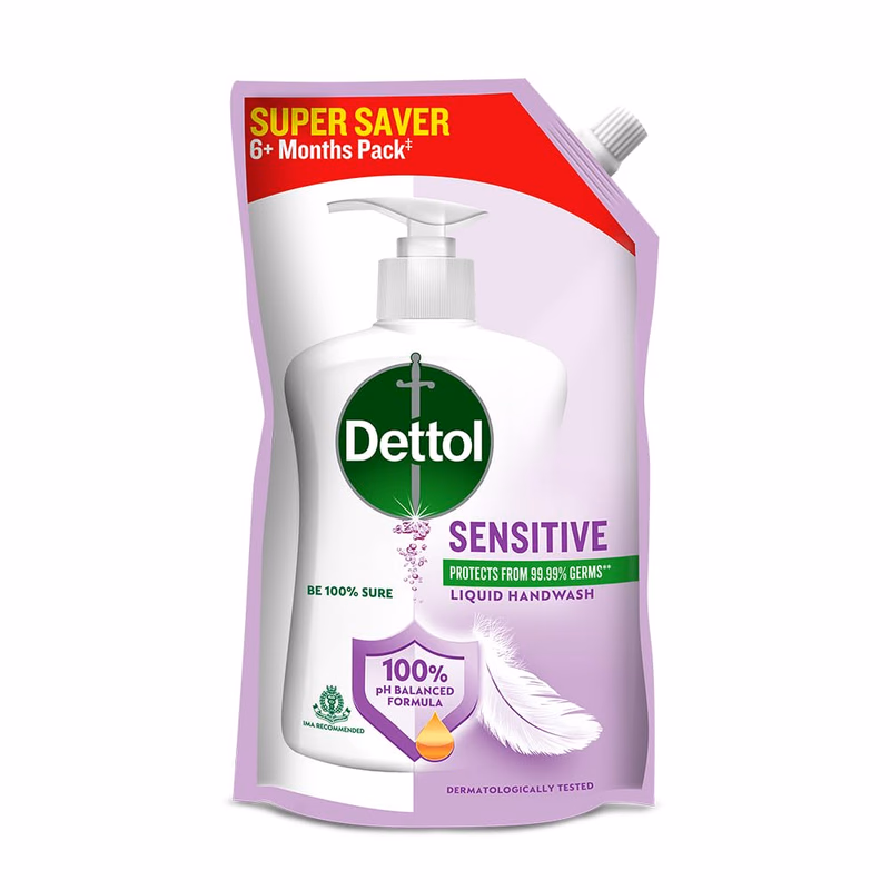 Dettol - Sensitive - Liquid Hand wash Refill
