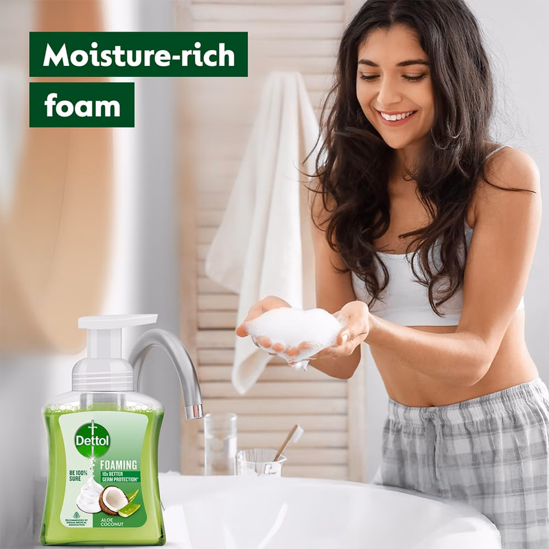 Dettol - Aloe Coconut - Foaming Handwash Pump
