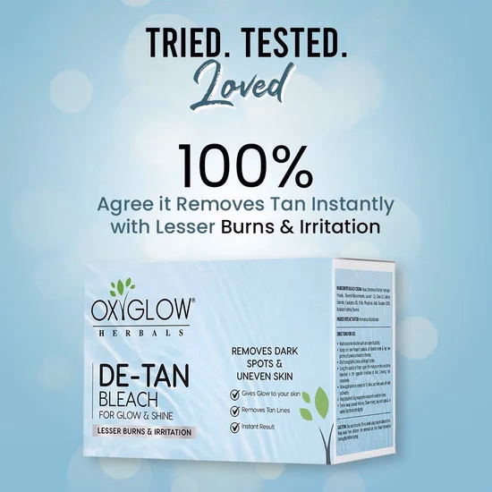 Oxyglow Herbals - D-Tan - Bleach Cream