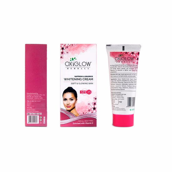 Oxyglow Herbals - Saffron & Liquorice - Whitening Cream