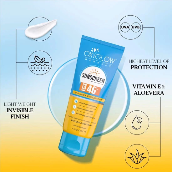 Oxyglow Herbals - Sunscreen SPF 40 PA++