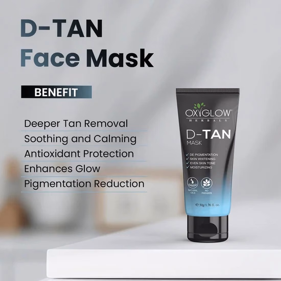 Oxyglow Herbals - D-Tan Mask - Fight Pigmentation