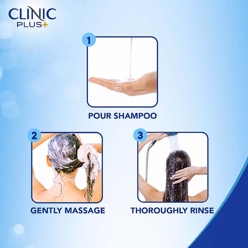Clinic Plus - Strong & Long - Shampoo With Milk Proteins & Multivitamins