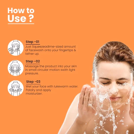Oxyglow Herbals - Papaya Anti Pollution - Face Wash