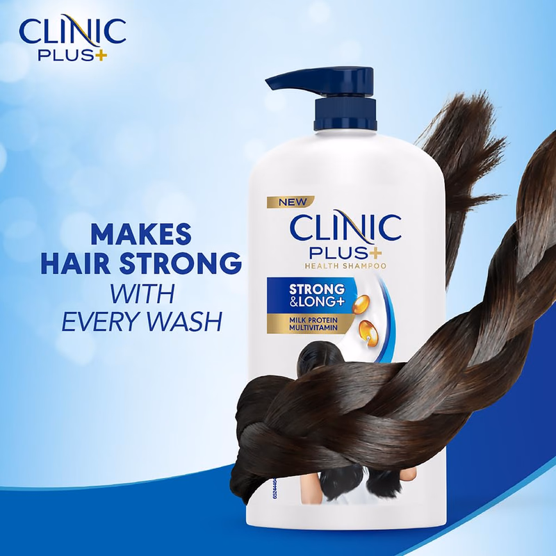 Clinic Plus - Strong & Long - Shampoo With Milk Proteins & Multivitamins