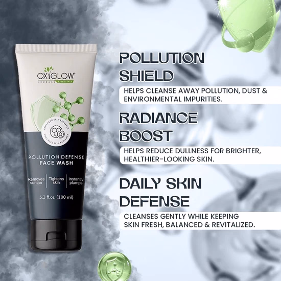 Oxyglow Herbals - Pollution Defense - Face Wash
