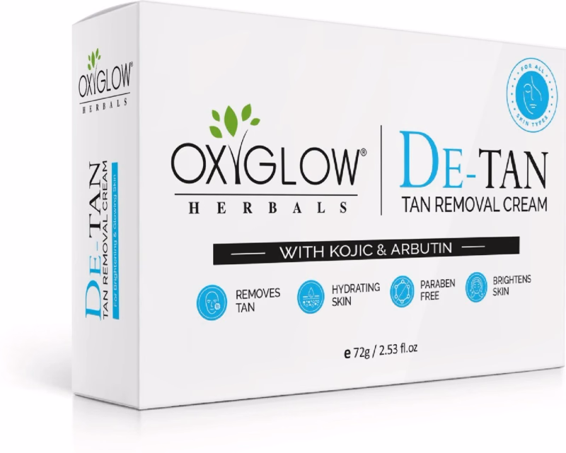 Oxyglow Herbals - D-Tan Removal Cream - With Kojic & Arbutin-