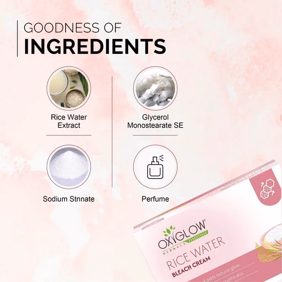 Oxyglow Herbals - Rice Water - Bleach Cream
