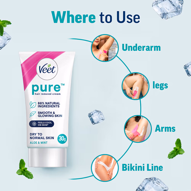 Veet Hair - Dry to Normal Skin - Removal Cream