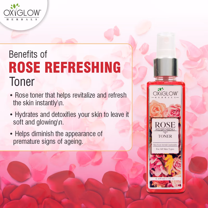 Oxyglow Herbals - Rose - Skin Toner