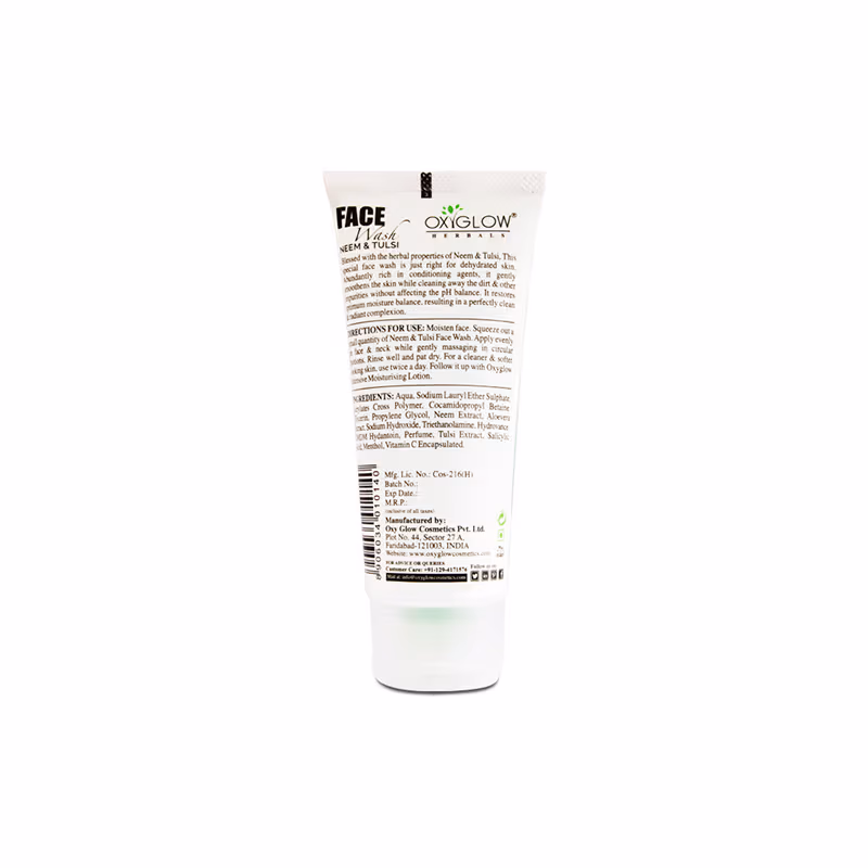 Oxyglow Herbals - Neem & Tulsi - Face Wash