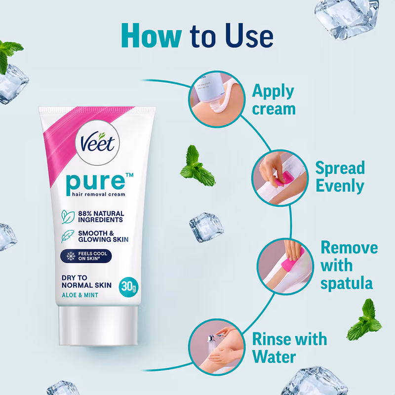 Veet Hair - Dry to Normal Skin - Removal Cream