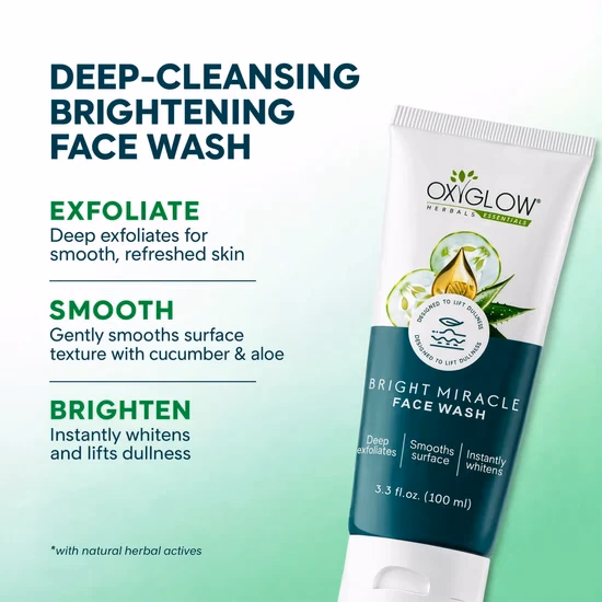 Oxyglow Herbals - Bright Miracle - Face Wash