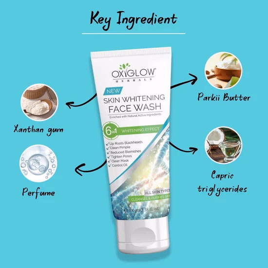 Oxyglow Herbals - Skin Whitening - Face Wash
