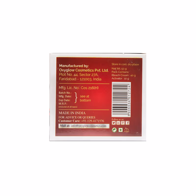 Oxyglow Herbals - Multi Fruit - Bleach Cream
