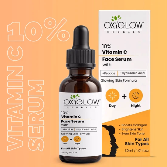 Oxyglow Herbals - 10% Vitamin C - Face Serum