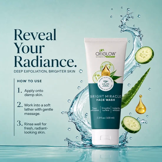 Oxyglow Herbals - Bright Miracle - Face Wash