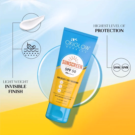 Oxyglow Herbals - Sunscreen SPF 50 PA++++