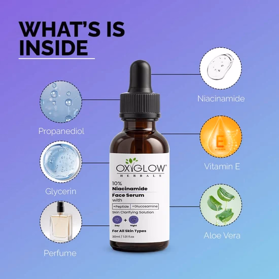 Oxyglow Herbals - 10% Niacinamide - Face Serum
