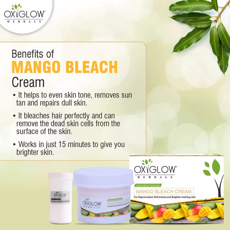 Oxyglow Herbals - Mango - Bleach Cream