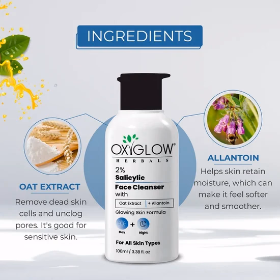 Oxyglow Herbals - 2% Salicylic - Face Cleanser