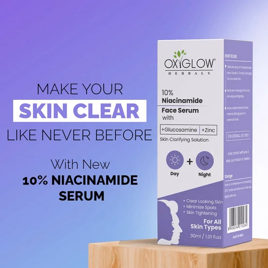 Oxyglow Herbals - 10% Niacinamide - Face Serum