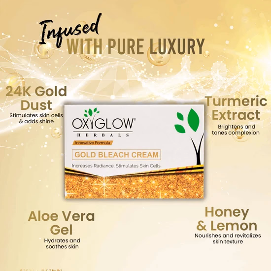 Oxyglow Herbals - Gold - Bleach Cream