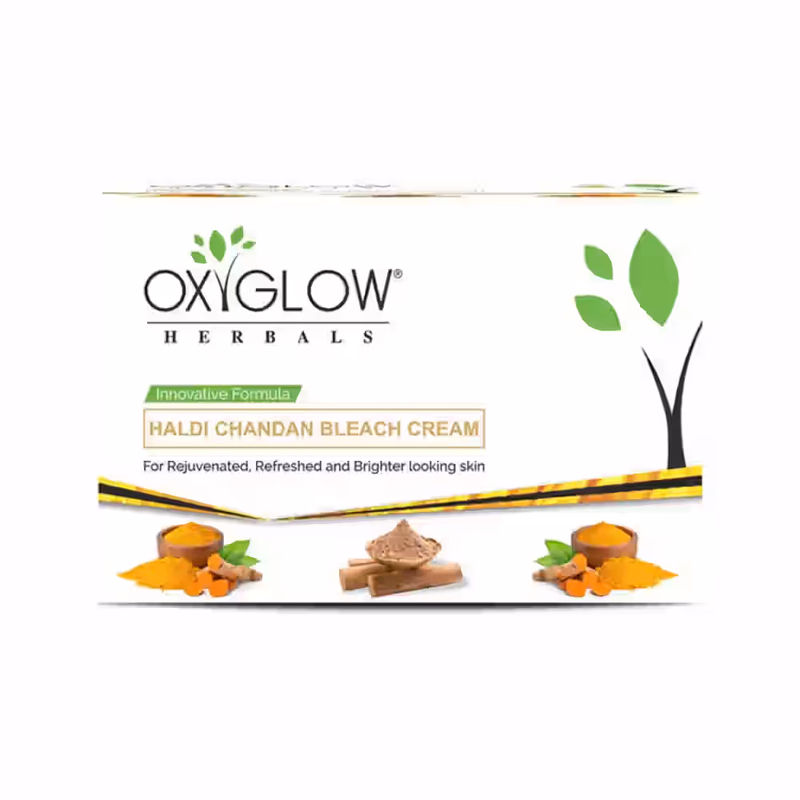 Oxyglow Herbals - Haldi Chandan - Bleach Cream