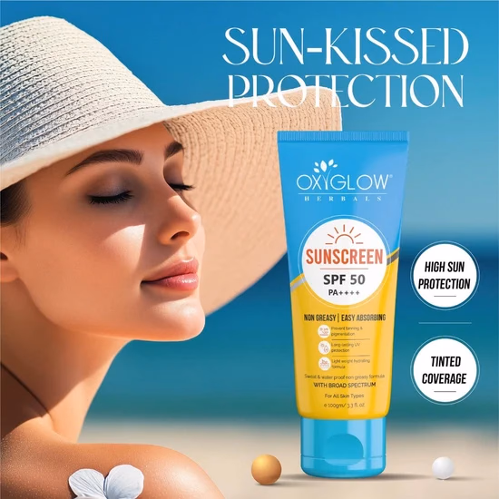 Oxyglow Herbals - Sunscreen SPF 50 PA++++