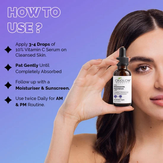 Oxyglow Herbals - 10% Niacinamide - Face Serum