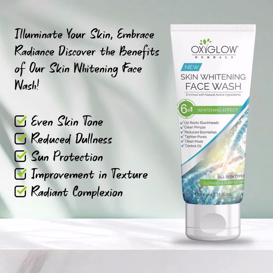 Oxyglow Herbals - Skin Whitening - Face Wash