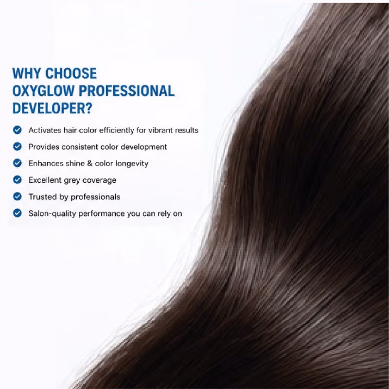 Oxyglow Herbals - Salon Professional Hair Color - Developer Cream - 20 Volume (6%) Orange