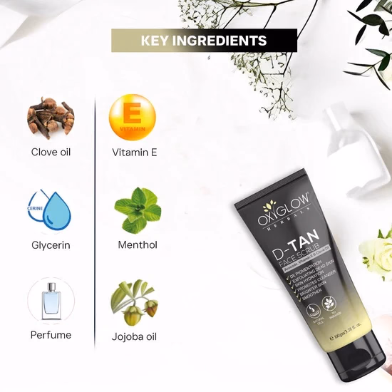 Oxyglow Herbals - De-Tan - Face Scrub
