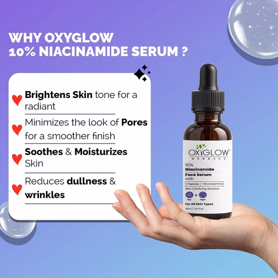 Oxyglow Herbals - 10% Niacinamide - Face Serum