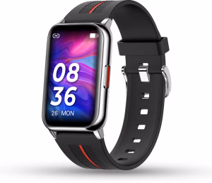 Pebble - Gray - Aspire Curved Screen - Fitness Tracker - Smartwatch