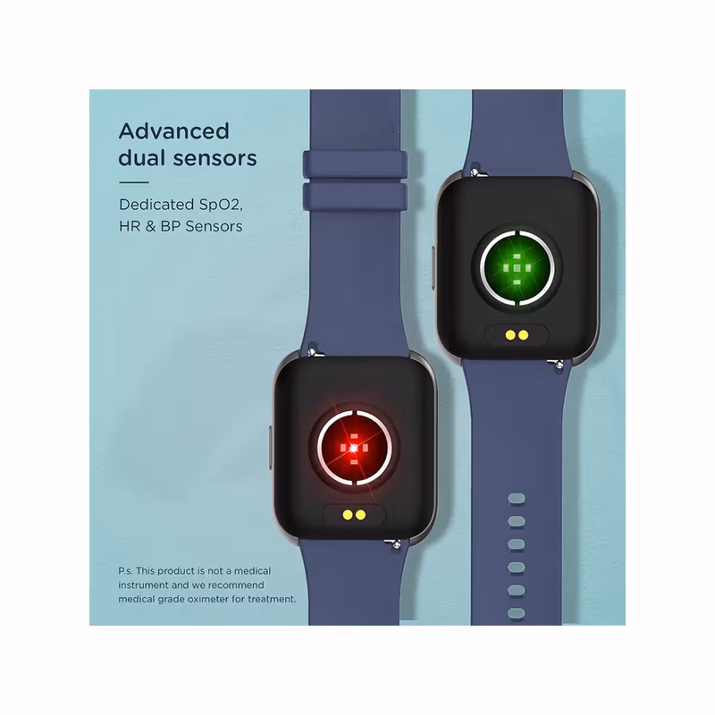 Pebble - Metallic Blue - Pace Pro - Fitness Tracker