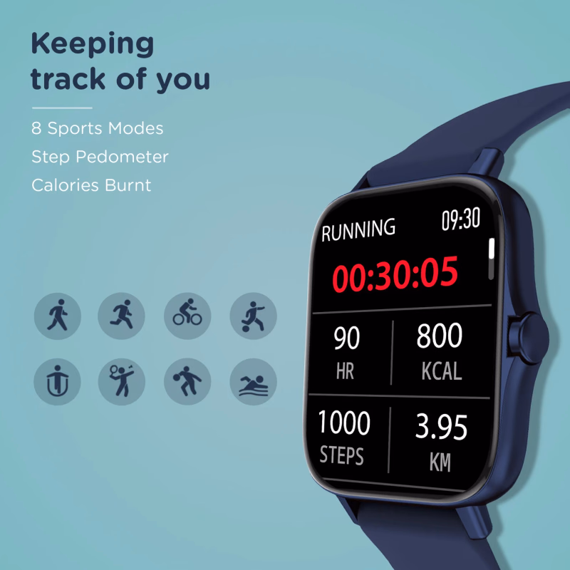 Pebble - Blue - Cosmos - Smart Watch