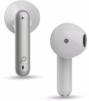 Pebble - White - Duet Pro - Bluetooth Headset