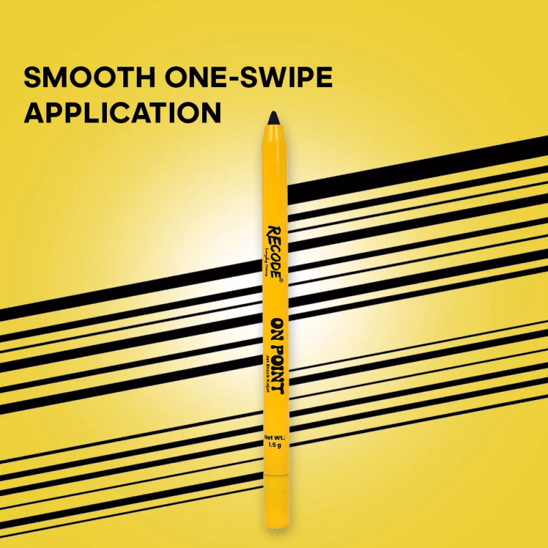 Recode - Black - On-Point - Kajal With Sharpener
